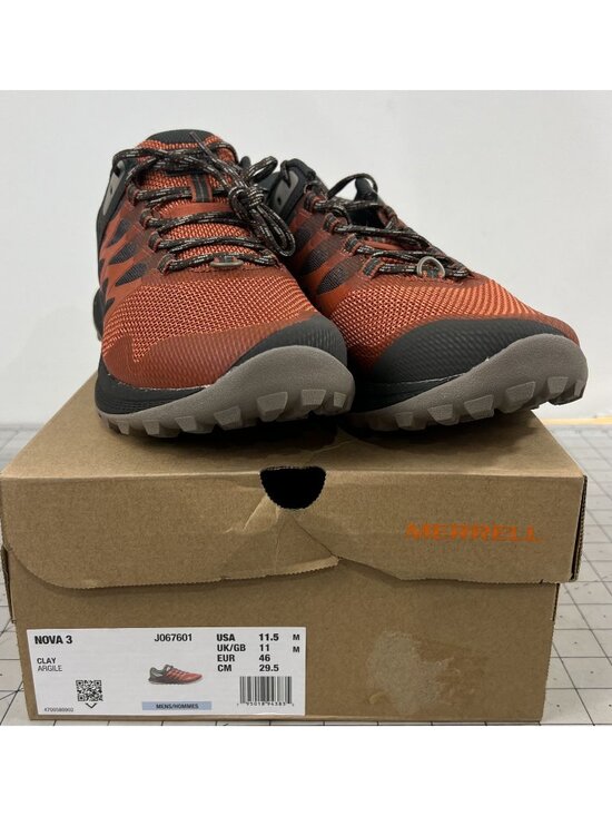 Merrell Other - Merrell Nova 3 Trail Running Shoes Men's Sz. 11.5 Clay J067601 New